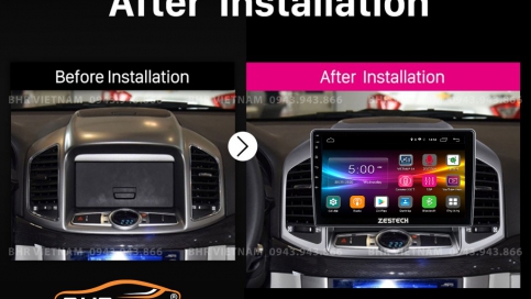 Màn hình DVD Android xe Chevrolet Captiva 2012 - 2020 | Zestech Z800 New